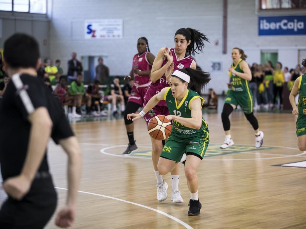 Brittany Brown en el partido pasado contra el Araski.