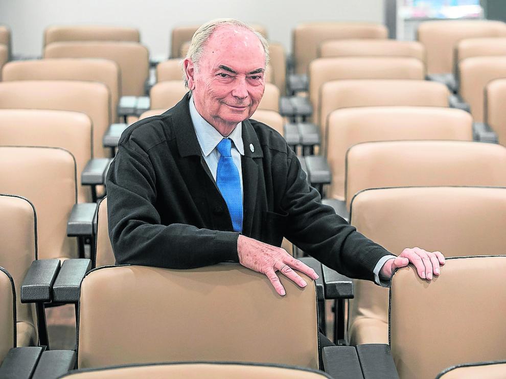 Ignacio Trueba, representante especial de la FAO para España, en Zaragoza.
