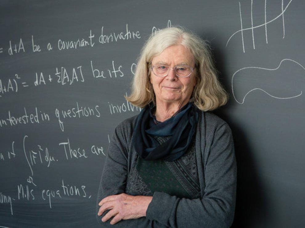 Karen Uhlenbeck, primera mujer que gana el 'Nobel' de Matemáticas.