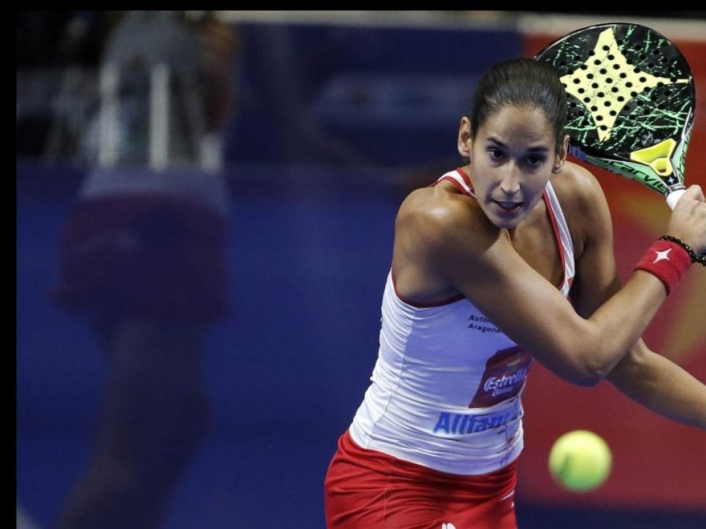 Majo Sánchez Alayeto, en acción la temporada pasada.