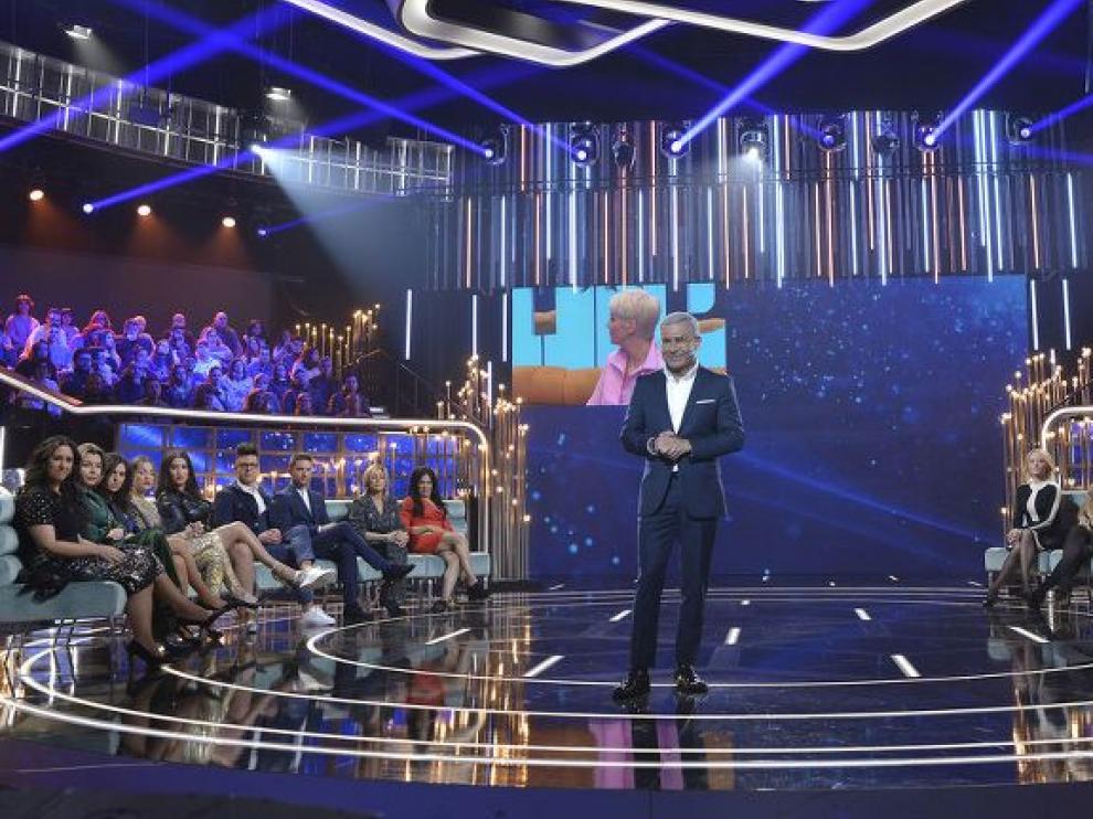 Jorge Javier Vázquez presentando una gala de GH DÚO
