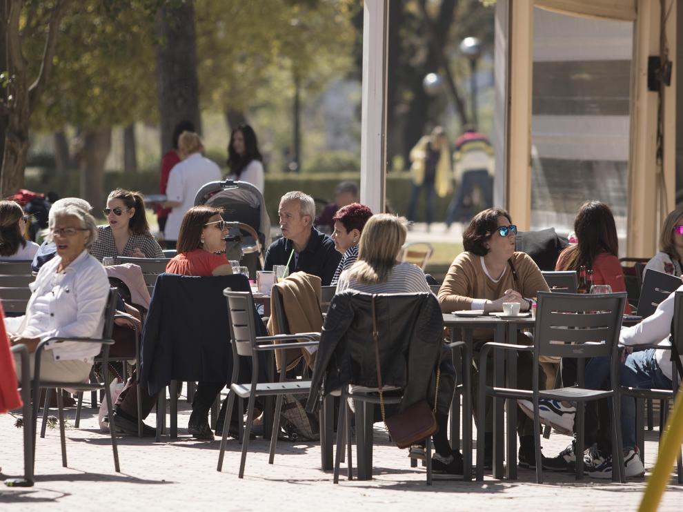 Las terrazas de Zaragoza, esta semana