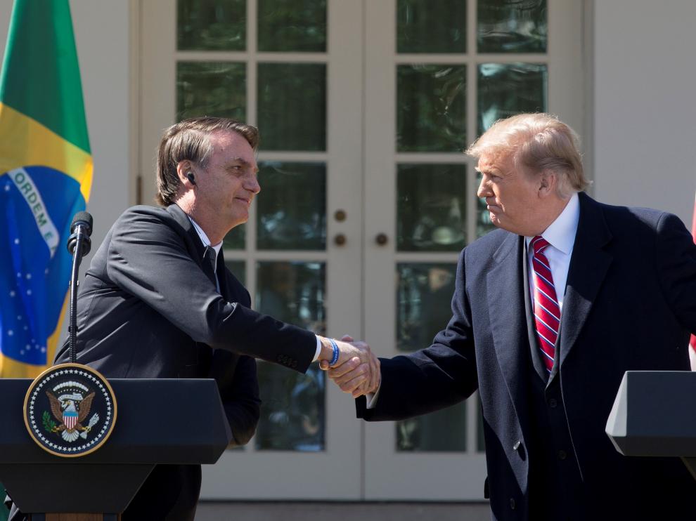 Trump y Bolsonaro forman un eje contra el socialismo en su primera reunión