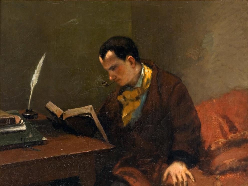 Baudelaire por Gustave_Courbet_033