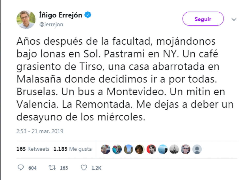 Twitter Íñigo Errejón