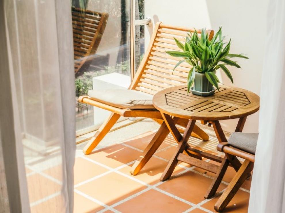 Terraza primavera recurso