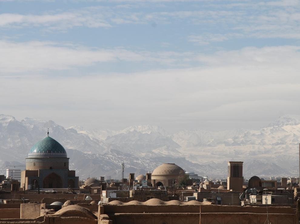 Yazd (Irán), una de las ciudades por las que pasaba la Ruta de la Seda.