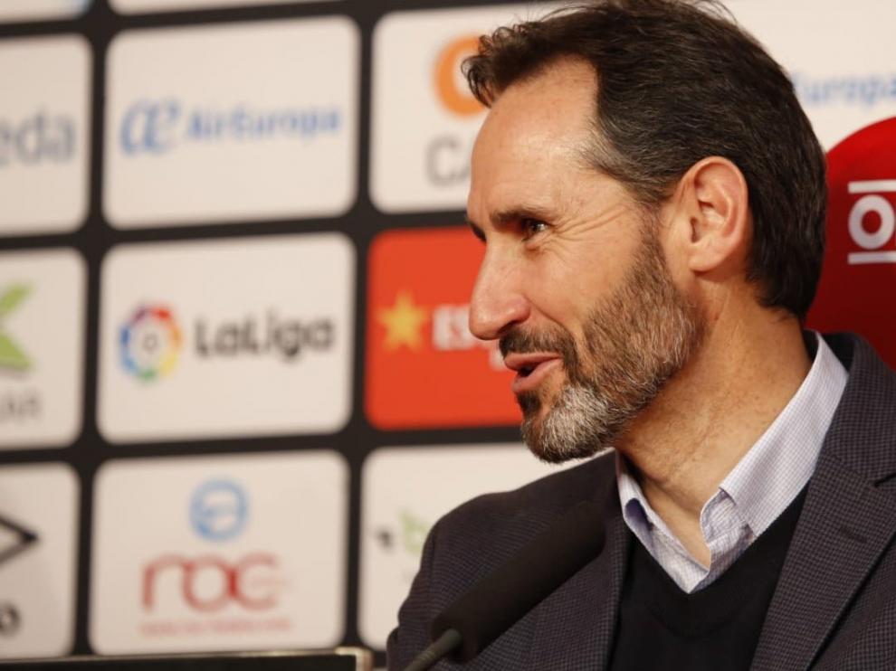 Vicente Moreno, entrenador del Mallorca.