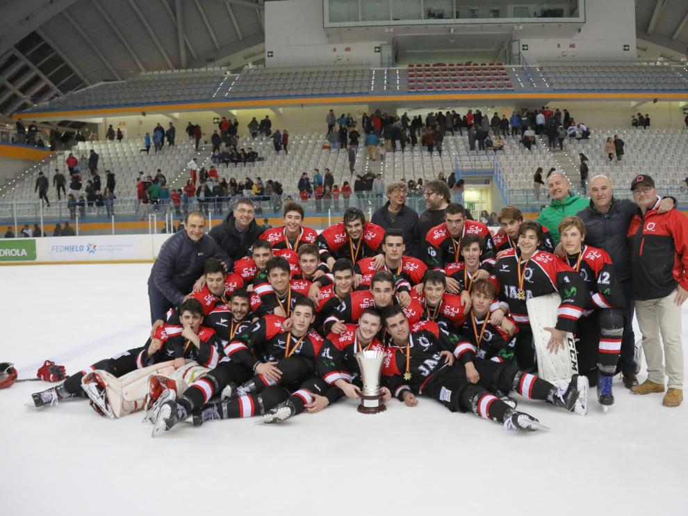 El Club de Hielo Jaca, campeón de Liga