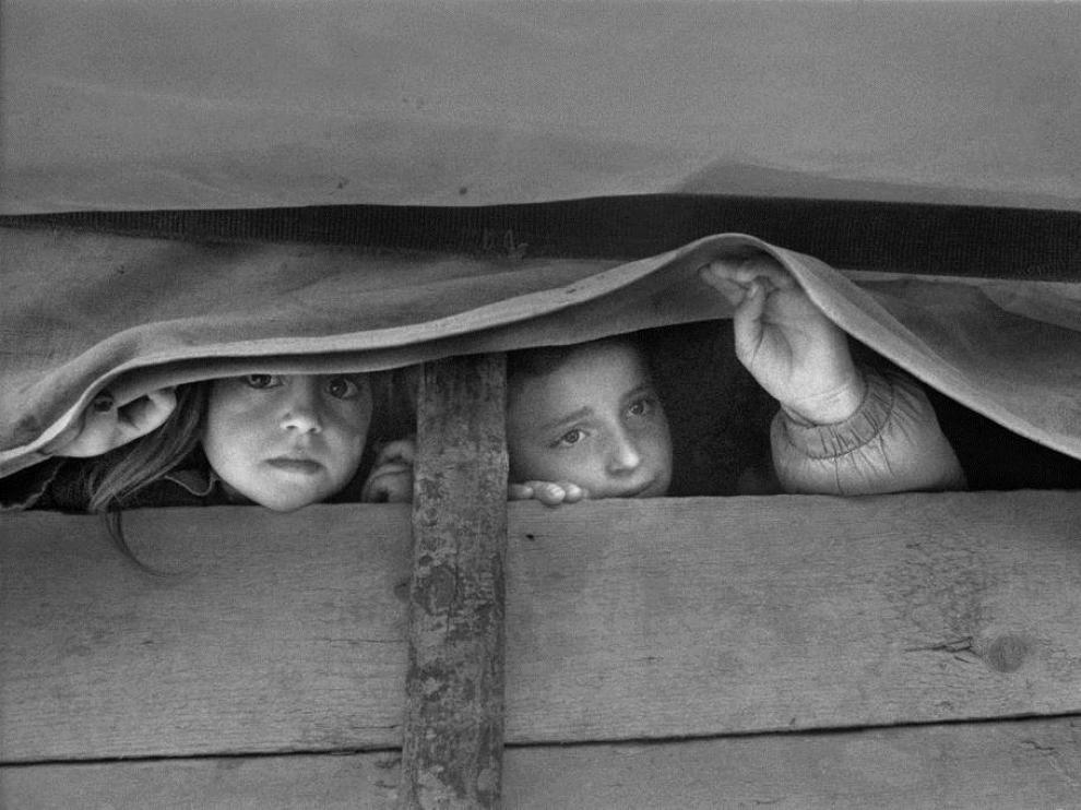 Belchite acoge una exposición del fotoperiodista Gervasio Sánchez