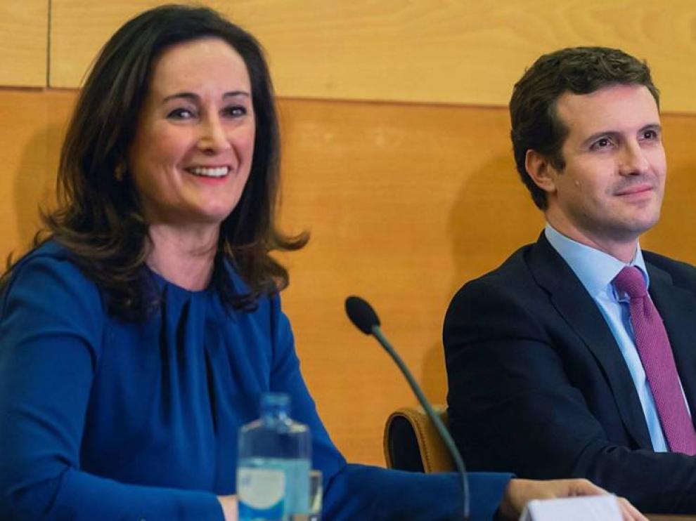 Casado ficha a Edurne Uriarte como número tres por Madrid al Congreso.