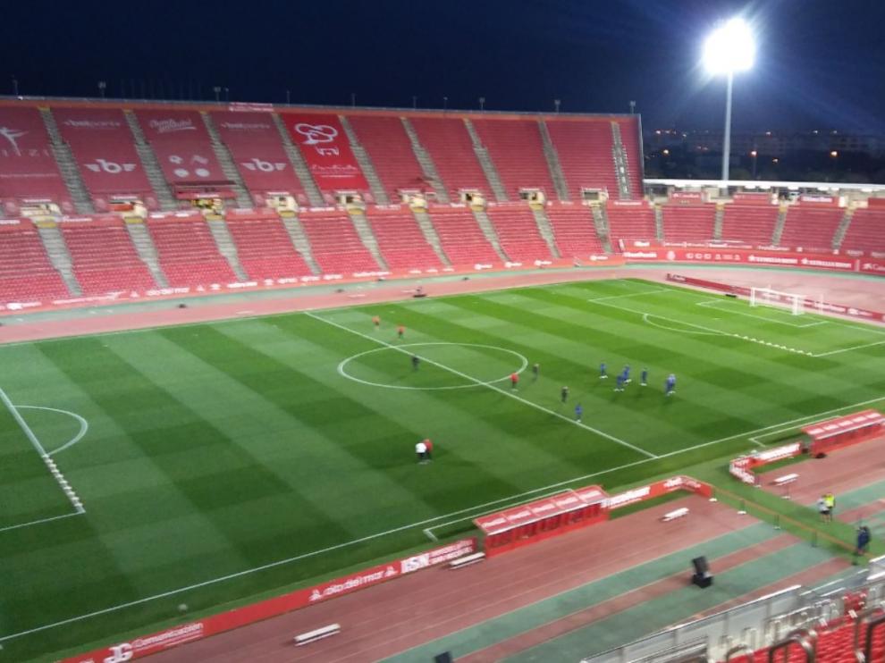 Son Moix hora y media antes