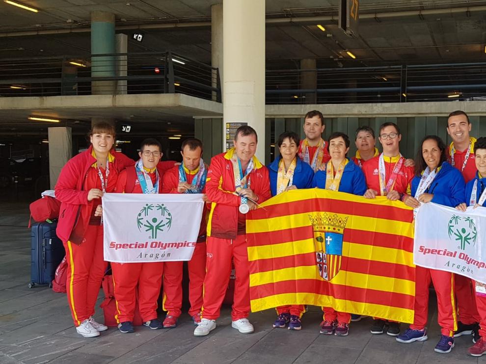 Aragón triunfa en los Special Olympics de Abu Dabi.