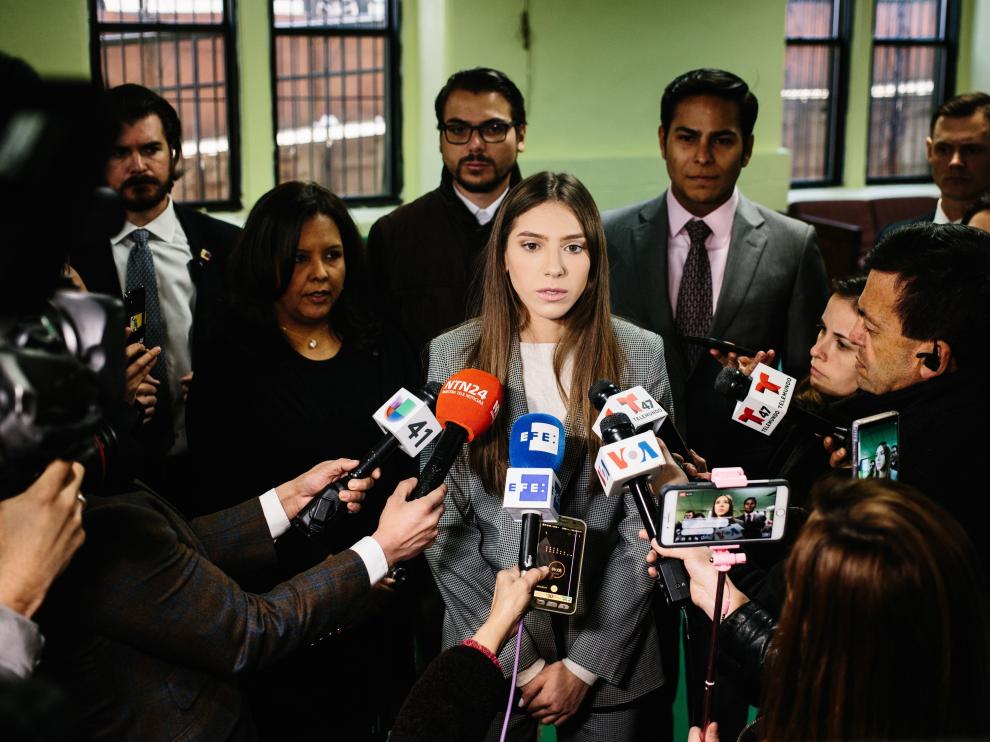 Esposa de Juan Guaidó denuncia ataque en Caracas al líder opositor venezolano