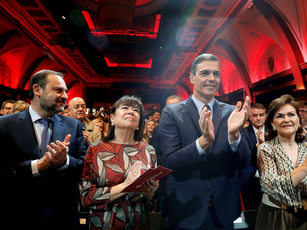 Pedro Sánchez presenta las 110 medidas de cara a las elecciones generales.