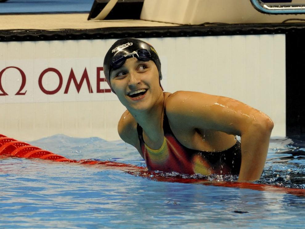 María Delgado, una de las deportistas nominadas, en los Juegos de Río de Janeiro.
