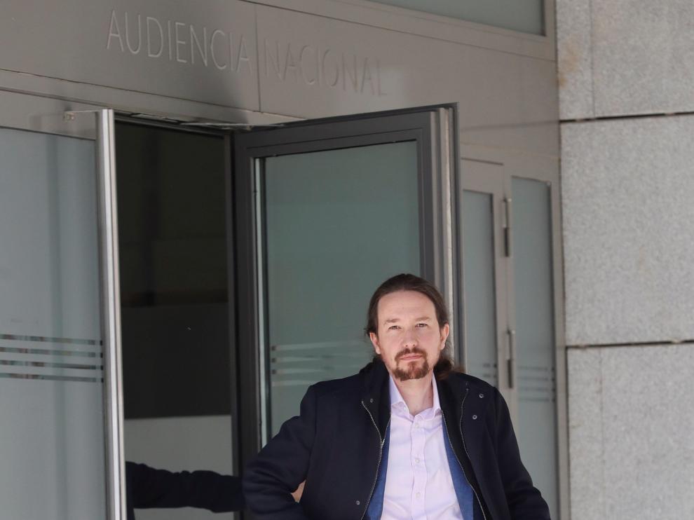 Pablo Iglesias se persona en el 'caso Villarejo'