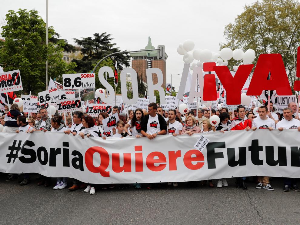 ¡Soria Ya!, organizadores de la 'Revuelta de la España vaciada'.