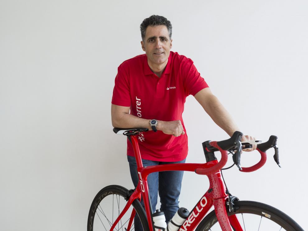 El pentacampeón del Tour, Miguel Induráin