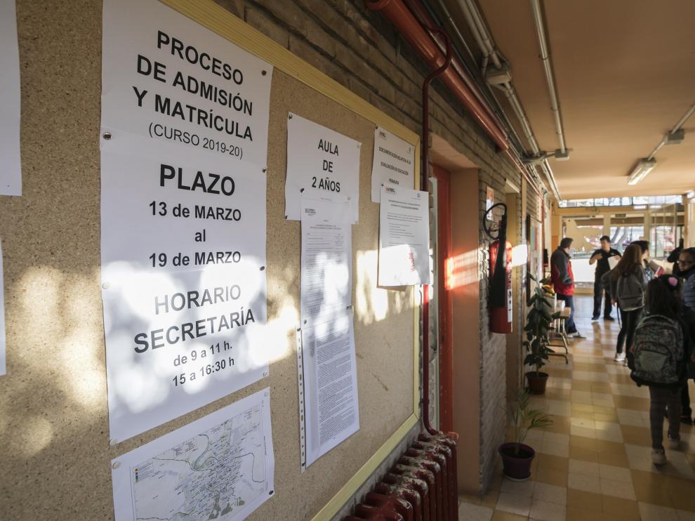 El proceso de escolarización está ya en su ecuador. Hoy se publica las listas definitivas de admitidos y excluidos.