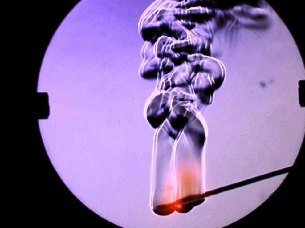 'Efecto Schlieren', premio Fotciencia en la modalidad ‘La ciencia en el aula’.