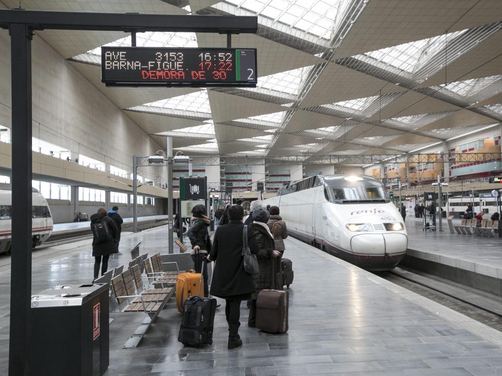 La estación Delicias de Zaragoza.