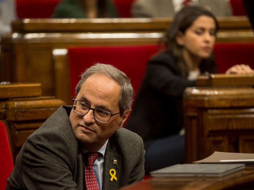 El presidente de la Generalitat de Cataluña, Quim Torra.