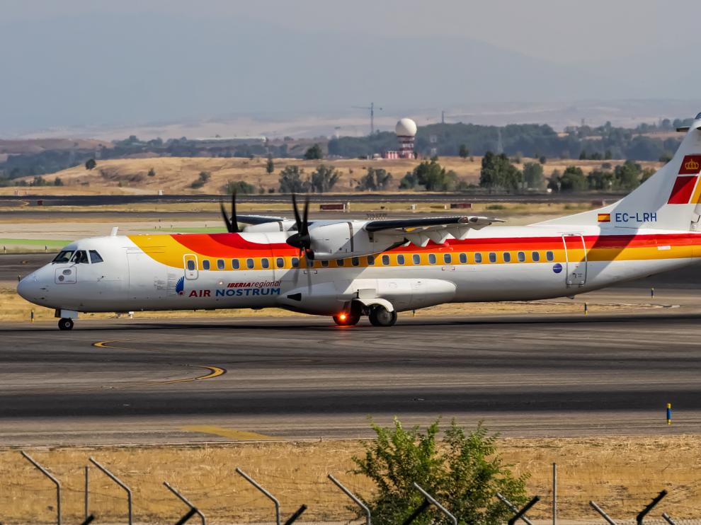 Avión de Air Nostrum.