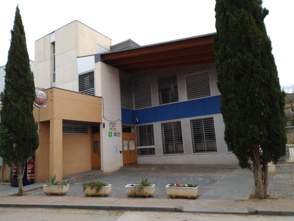 Albergue de Morata de Jalón, que hoy vuelve a abrir al público.