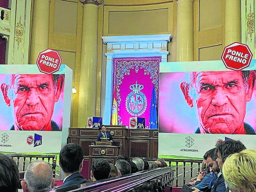 Recuerdo a José María Gracia, en la ceremonia.