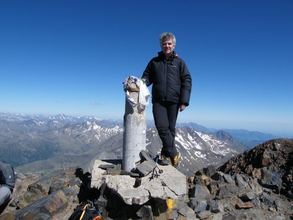 El médico Alberto Rubio fallecido en el Himalaya.