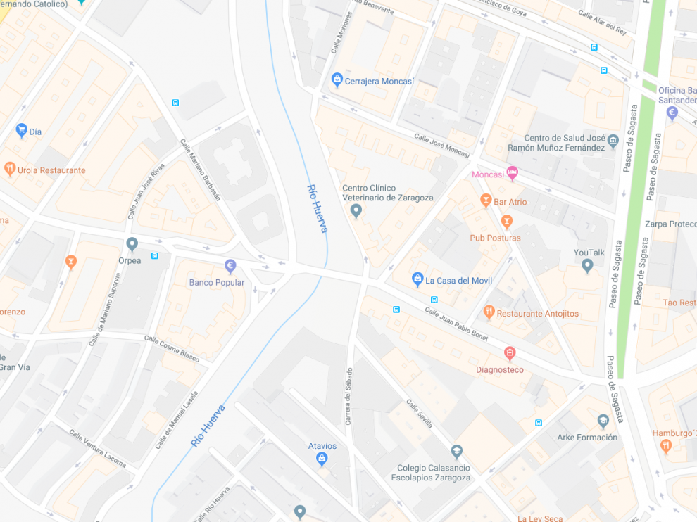 El suceso tuvo lugar en la calle de Juan Pablo Bonet.
