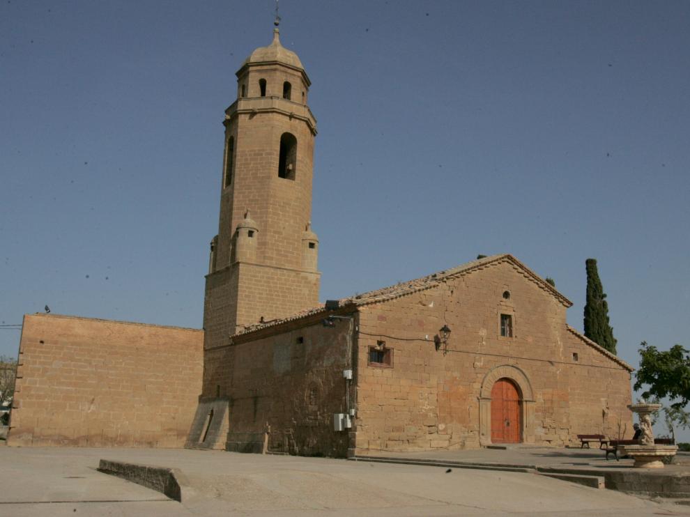 Iglesia de Nuestra Señora de los Ángeles, en Arbaniés