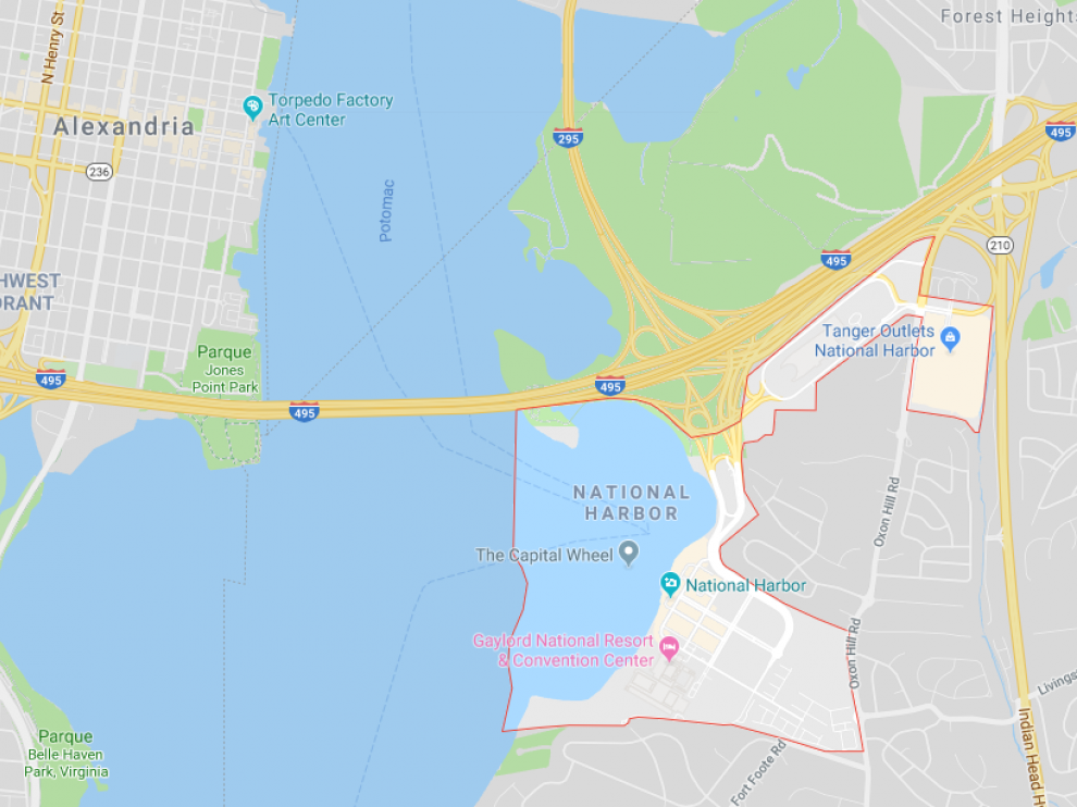 El arrestado, sustrajo el vehículo del garaje de un centro comercial de Alexandria, se dirigió al aeropuerto internacional de Dulles y se trasladó al National Harbor.
