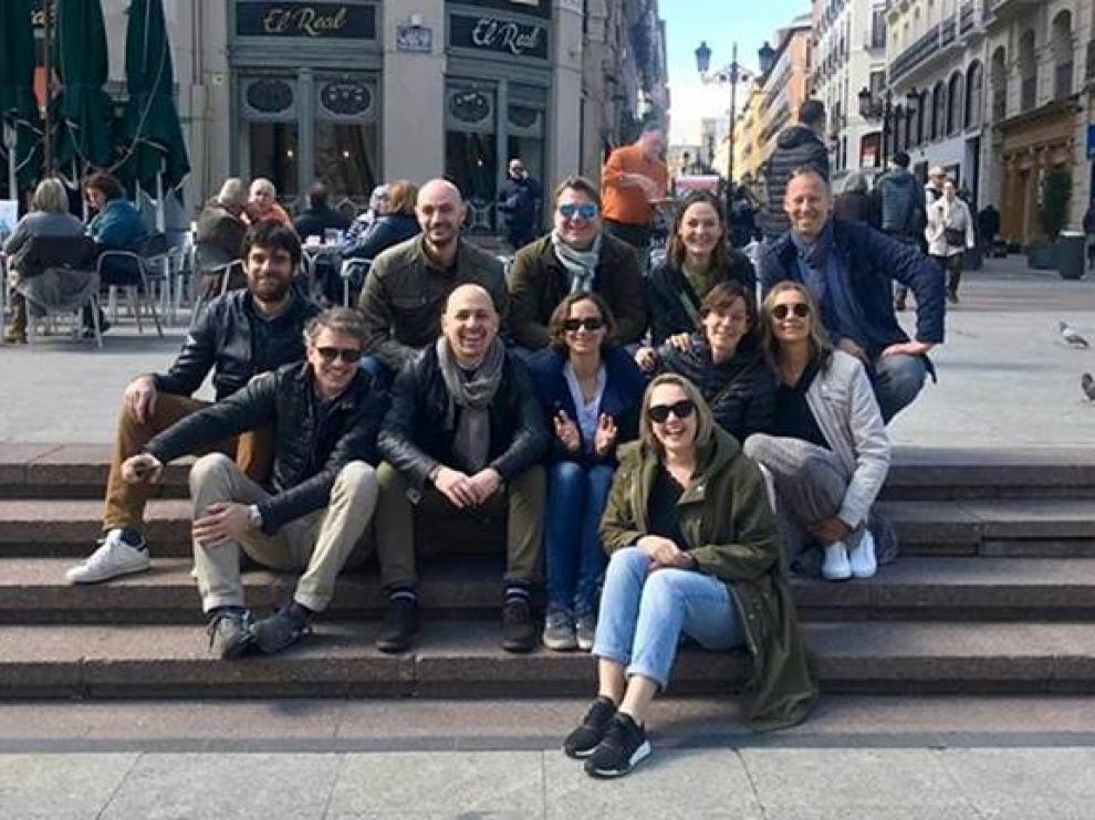 El grupo de amigos volverá a reunirse en Zaragoza en el año 2025.