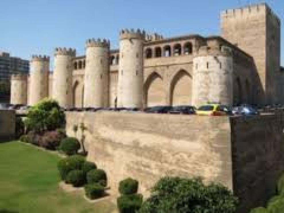 El Palacio de la Aljafería, sede de las Cortes de Aragón
