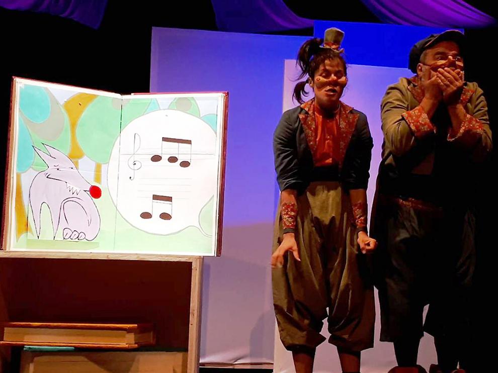 Teatro Arbolé. Espectáculo 'Un día en el teatro'.