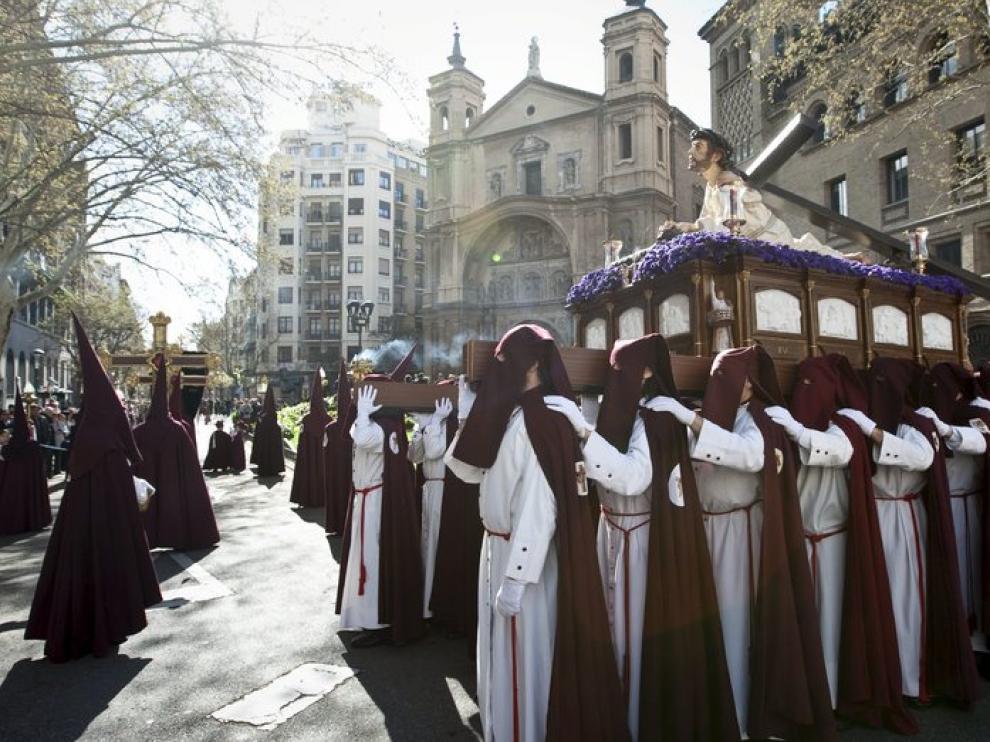 Foto de archivo de la Semana Santa en Zaragoza