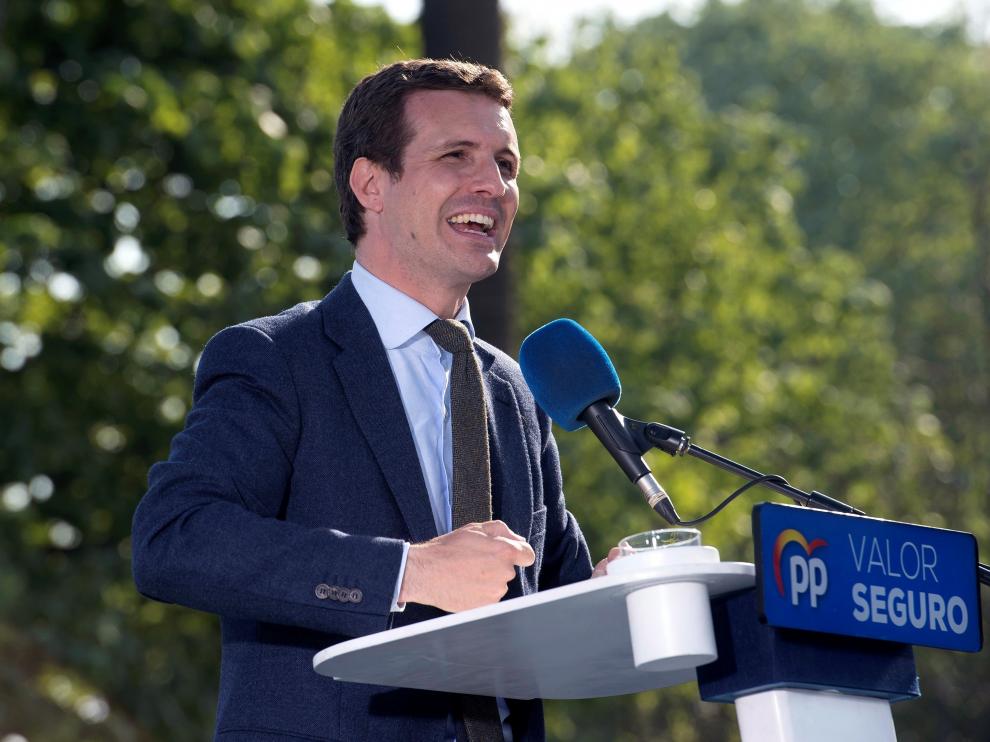 El líder del PP, Pablo Casado.