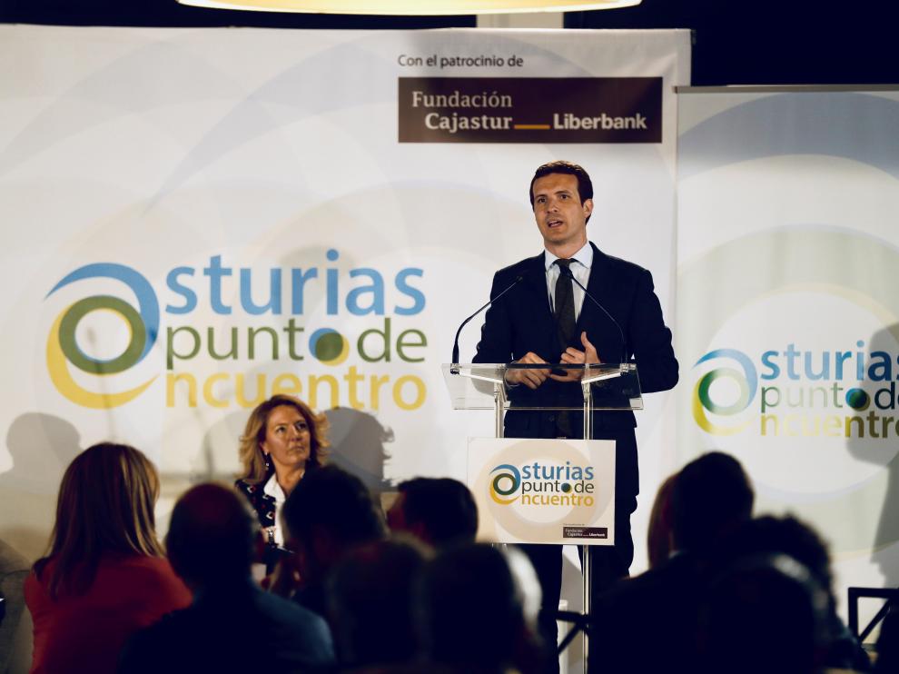 El líder del PP y candidato a la presidencia del Gobierno, Pablo Casado.