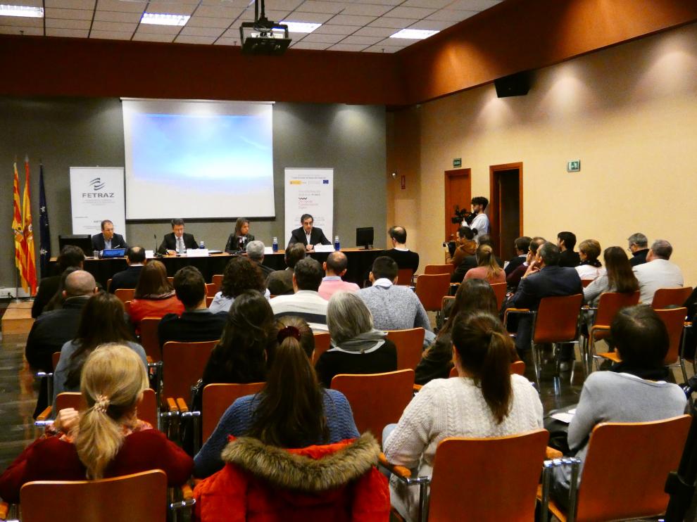 Asistentes a la jornada sobre digitalización de Fetraz