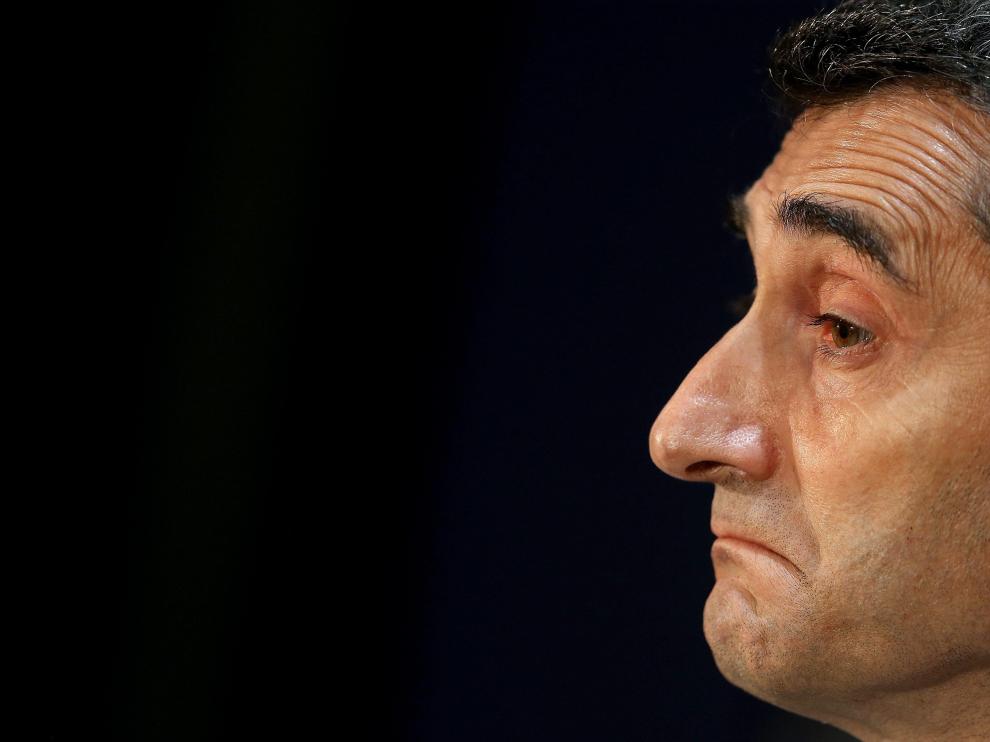 Ernesto Valverde, entrenador del Fútbol Club Barcelona.