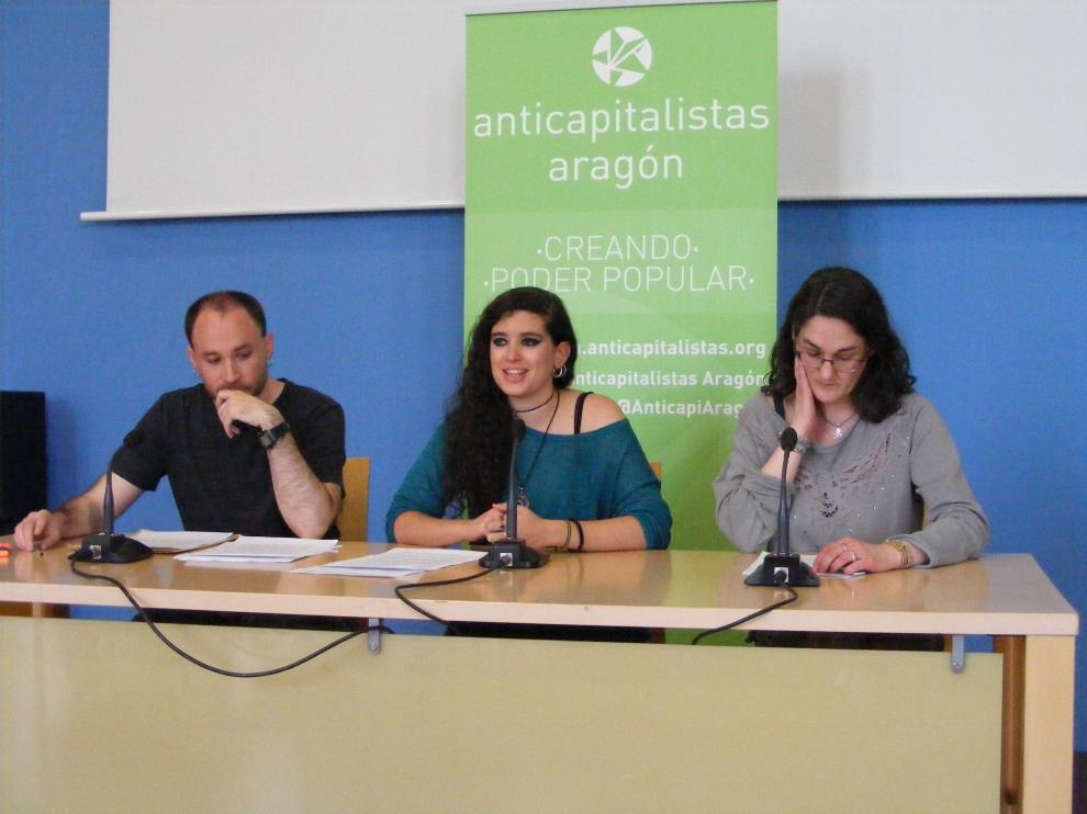 Pablo Rochela, Julia Cámara e Itziar Apellániz.