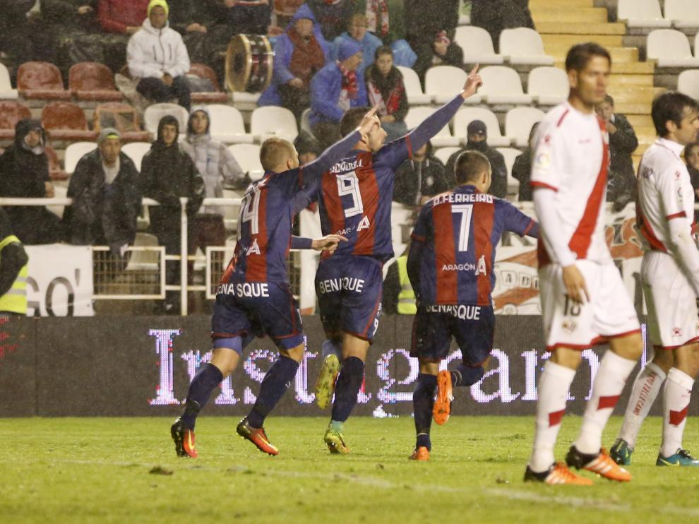 Rayo Vallecano - SD Huesca / 20-11-2016 / foto: Enrique Cidoncha