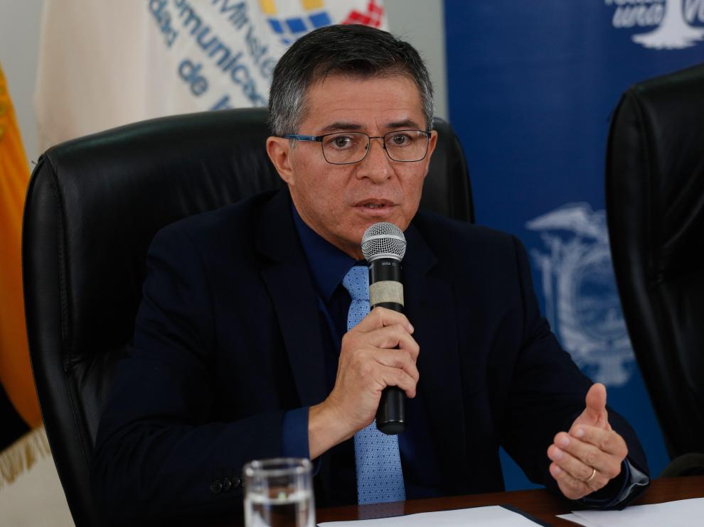 El viceministro de Telecomunicaciones de Ecuador, Patricio Real,