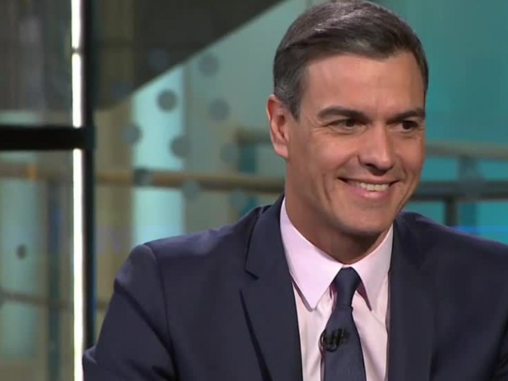 El presidente del Gobierno, Pedro Sánchez, en Antena 3.