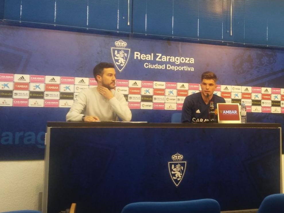 Raúl Guti, en la rueda de prensa ofrecida este jueves en la Ciudad Deportiva.