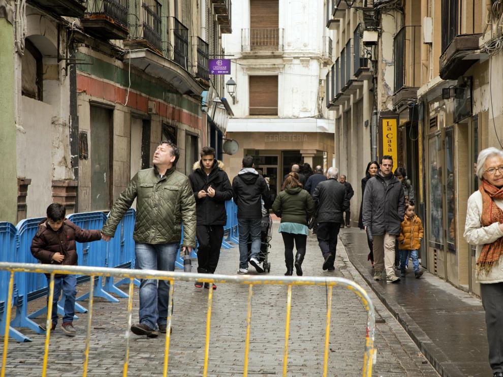 cascotes calle dicenta calatayud