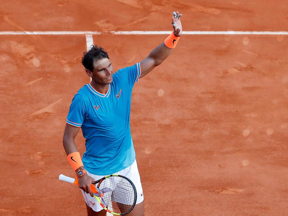 El tenista español Rafa Nadal