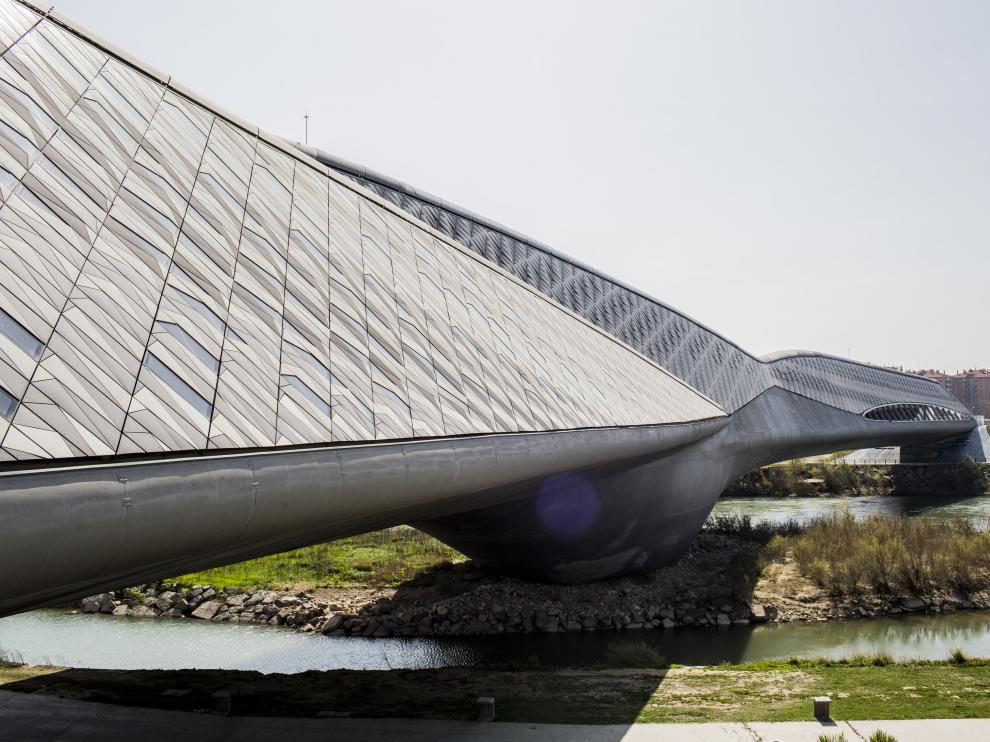 Pabellón Puente, en Zaragoza